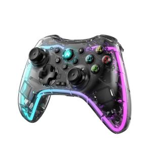 DISOUR Original 2022 Transparent RGB Dazzling Gamepad Wireless 5.0 Switch PS3 PS4 Handle for TV PC Android IOS Tesla BYD High Quality Gamepad