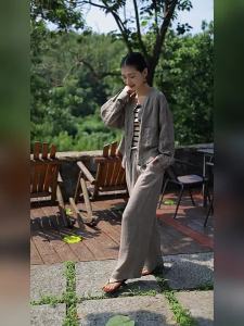 Breathable Linen Outerwear