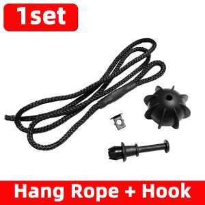 PINMOAP 1K6863447A Auto Trunk Cargo Shelf String Hook Rear Boot Cover Rope Strap Tailgate Lanyard Clip Auto Replacement Parts