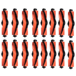 16 Chiếc Bàn Chải Chính Thay Thế Cuộn Bàn Chải Phần Dành Cho Xiaomi X20 + X10 + X20 Plus X10 Plus Robot Hút Bụi Phụ Kiện