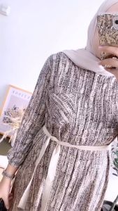 One Set Tunik Theya Tunik Rayon Premium Tunik Wanita Kekinian Fashion Wanita Muslimah