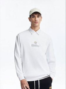 SEASON HIGH | Trendy Mens Hoodie Loose Round Neck Long Sleeve