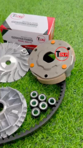 ชามหน้า/ ครัช3ก้อนเดิม/ สายพานYamaha Grand filano แกรนด์ฟิลาโน่ ตัวแรก2015-2017 ชุดชามข้างมอเตอร์ไซค์ ครัช3ก้อนพร้อมจาน ชามคลัชสายพาน