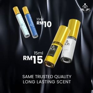 Risz Perfume Maisoon Franciss Baccaratt10ml Wangian lelaki dan Perempuan (Tahan Lama)