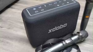 Loa Karaoke Bluetooth 5.2 Xdobo X8 Pro 120W + 2 Micro Không Dây Chống nước IPX6 Dung Lượng Pin 20000mAh Nghe nhạc 12H - Hãng Phân Phối Chính Thức