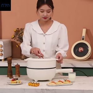 **Hot Sale** 4L Electric Cooking Pot Handle Electric Frying Pan Non Stick Frying Pan