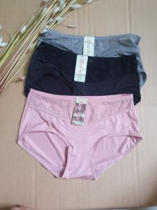 Quần Lót Thái  Sister hood Phối Ren Siêu Bền Free Size từ: 50-60kg Nhập Khẩu lưng cao ôm trọn body hông đầy đặn chất vải cực kì mềm mịn cảm giác thoải mái