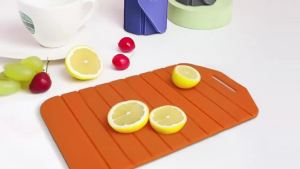 Kitchen Cutting Board Double-Sided Foldable Outdoor Cutting Board Pad - Suitable for Kitchen Home Camping Apartment Counter