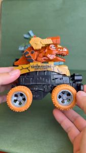 Đồ Chơi Xe Địa Hình Quán Tính Chạy Đà Xoay 360 độ Khủng Long Không Cần Pin Siêu Nhanh Quà Tặng XTT03