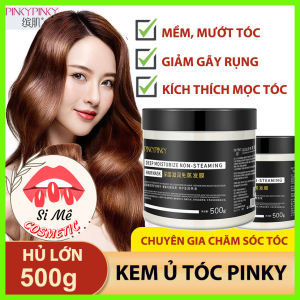 [MƯỢT TÓC] Kem Ủ Tóc Pinky Pinky 500gram Dưỡng Tóc Mềm Mượt Phục Hồi Tóc Hư Tổn Chẻ Ngọn Xơ Rối Cho Mái Tóc Chắc Khỏe