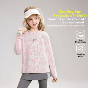 Ask Junior | Summer New Leisure Long Sleeve Sunscreen Breathable T-Shirts