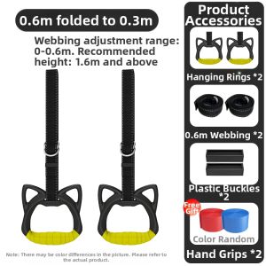 KDST | Childrens Fitness Training Equipment for Kids to Stretch and Exercise with Pull Rings