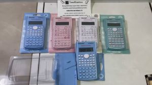 Kalkulator Color Function Scientific Kalkulator 24 Fungsi Kalkulasi 3 Warna 1700 scientific calculator