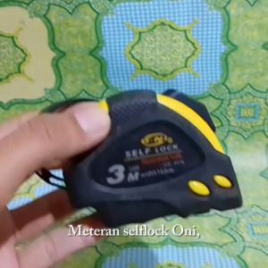 Meteran Selflock 3 mtr Merk Oni