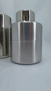 304 stainless steel tea canister - portable coffee beans travel storage container