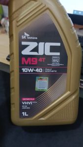 ZIC Engine Oil 4T 10W-40 M9 1L- Fully Synthetic