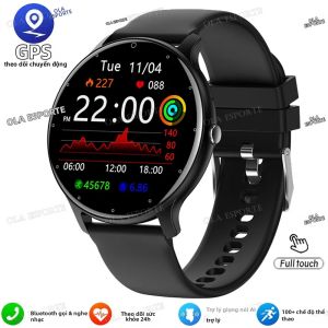 Đồng Hồ Thông Minh Mới Dành Cho Nam Thể Thao Tập Luyện Màn Hình Cảm Ứng Đầy Đủ Gọi Bluetooth Siêu Nhẹ Theo Dõi Nhịp Tim 2026 HW12