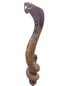 PERSNELING HANDLE MOBIL MOTIF ULAR UKIRAN KAYU