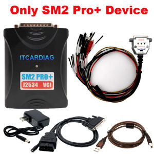 SM2 โปรแกรม VCI ECU แท้ J2534 ให้อ่านและเขียน ECU PCM 67 ใน 1 แฟล์ EEPROM ด้วยไฟ LED บูตม้านั่ง DB25 สายพินออก