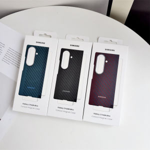 Samsung | Samsung Galaxy Z Fold7 Fold 8 Ultra Carbon Fiber Magnet Case Slim Aramid Fiber Magnetic Cover Shockproof Protective Phone Shell