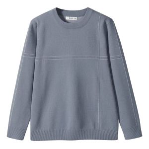 Enjeolon | Knit Sweater with Ribbed Design for Autumn and Winter
