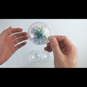 บอลกลมใส ทรงกลม ขนาด 4681012141620cm บอลใสใส่ตุ๊กตา บอลใส่ของขวัญDIY