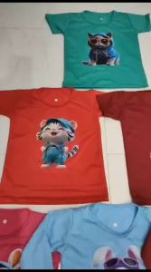 Atasan Kaos anak Laki-Laki/Perempuan usia 1-12 th Kelinci