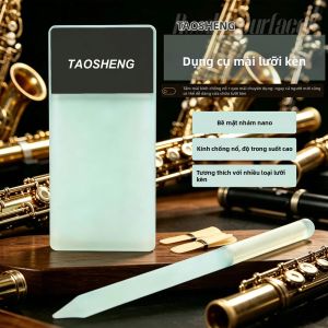 IRIN | Bảng Sửa Chữa Saxophone Bằng Kính Mờ Chống Nổ Dụng Cụ Mài Sáo Gỗ Bền Bảng Kính Mờ