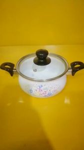 Nồi men nội địa Nhật size 16.5cm cao 8.5cm (mã 755) Dùng được bếp từ