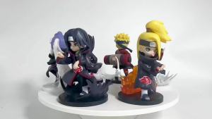 Bandai | Random Naruto Shippuden Akatsuki Arc Series Trendy Random Blind Box Toys Mystery Box Collectible Action Figure Surprise Gift