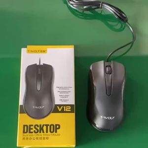kebidumei | KEBIDUMEI USB Wired Mouse Classic Office Mouse Ergonomic Optical Gaming Mice Computer Accessories For PC Laptop Windows MacOS