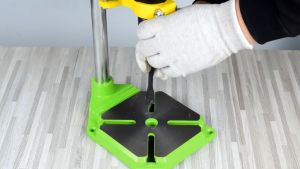 COD ALLSOME Bracket Bor Electric Drill Bench Clamp Stand 6117 / Stand Dudukan Bor Tangan Bracket Bor Electric Drill Grinder Rack Stand Clamp