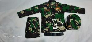 SERAGAM PROFESI ANAK TNI AD LORENG TOPI PET