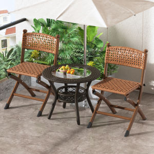 MAIYUQI | Foldable Plastic Rattan Chair For Home Use And Outdoor