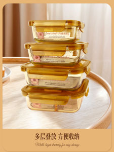 High Borosilicate Glass Microwave Oven Safe Freezer Proof Lunch Box Pigeon Brand Silicone Sealed Single Compartment Container