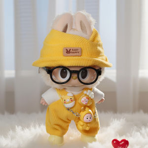 Labubu Clothes Cotton Candy Thread Bean Milk Dodo First Second Third Generation Joy Loyalty Sweet Polyester Fiber Doll Clothes