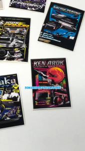 Sticker Bus Asli Hologram 25 pcs Jetbus 5 Nabila Tuan Muda Bus Mania Maudi JB5