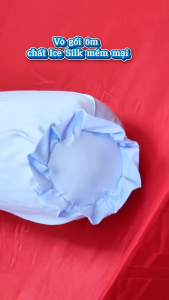 [Quà Tặng - Không Bán] Vỏ gối ôm Silk Ice mát lạnh Lalas Bedding 35x100cm cao cấp thoáng khí kháng khuẩn