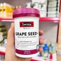 Swisse Grape Seed+ Plus Bright with Nicotinamide เกรพซีด สูตรพลัส สารสกัดจากเมล็ดองุ่น ขนาด 180, 300 เม็ด ของแท้ 100%. 