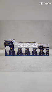 Hannochs Lampu Bohlam Bulb LED New Basic 3W 5W 7W 9W 11W 14W 20W Cahaya Putih Hemat Energy
