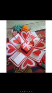 Explosion Box kado valentine kado pernikahan ultah