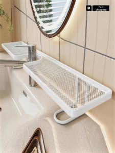 evesigar | Free Install Bathroom Shelf Organizer