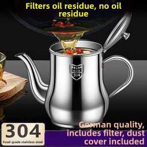 Thickened Multifunction Oil Jug with Filter