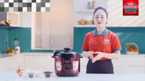Nồi áp suất điện 5L SUNHOUSE SHD1552 nắp rời dễ vệ sinh đa năng - Bảo hành 1 năm