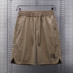 Thin Ice Silk Quick Dry Outdoor Shorts Mens Summer Basketball Training Casual Four-Five Length Pants Loose Straight Leg Shorts