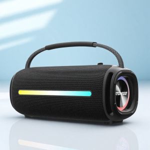 Loa Bluetooth 5.3 Di Động Đèn Lồng RGB Chống Nước IPX6 Với Loa Siêu Trầm Mạnh Mẽ Âm Thanh Chất Lượng Cao Để Sử Dụng Ngoài Trời