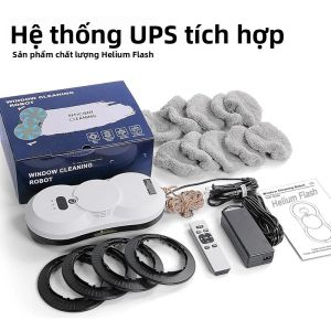 Hệ Thống UPS Nhà Thông Minh Robot Lau Cửa Sổ Máy Rửa Kính Tự Động Máy Lau Sàn Điện - Máy Hút Bụi Lau Cửa Sổ