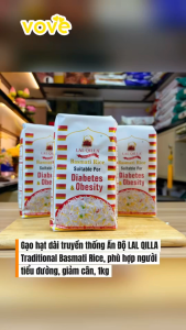 Gạo Ấn Độ basmati Lal Qilla Low GI 1kg