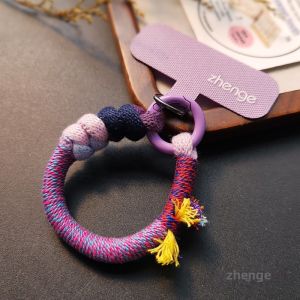 ZHENGEGE | Handmade Original National Style Durable Outdoor Compatible Anti-theft Anti-loss Mobile Phone Strap