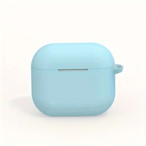 เคสป้องกันแบบนิ่มสีทึบเรียบง่ายเหมาะสำหรับแอร์พอดโปรและ(รุ่นที่สอง)